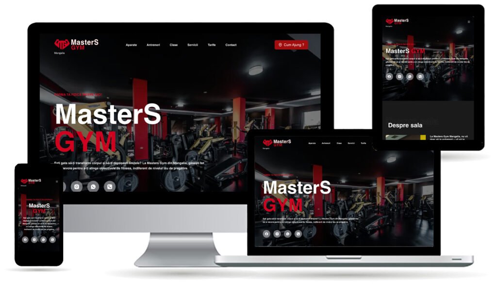 masters gym website