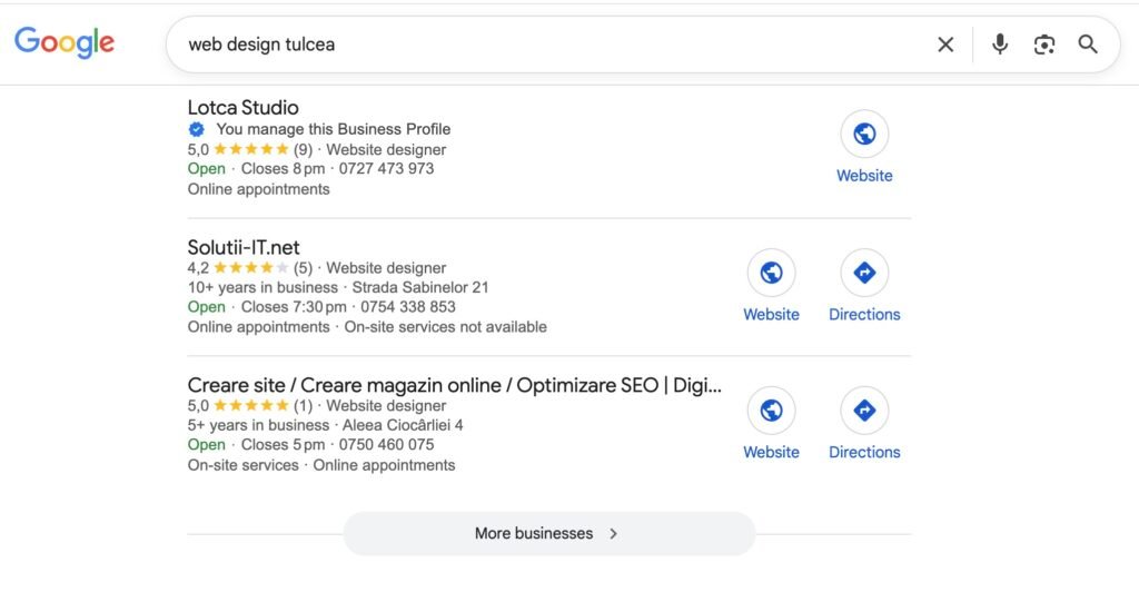 cum să te clasezi mai sus pe google maps
