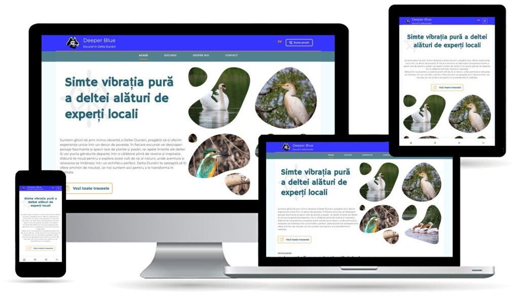 Site-ul Deeper Blue, centru de scufundări
